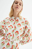 Floral Print Midi Dress