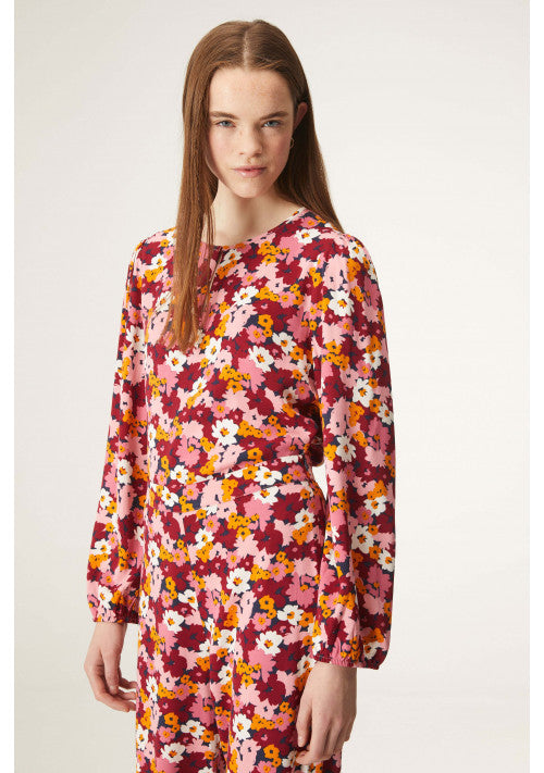 Vintage Floral Long Sleeve Top
