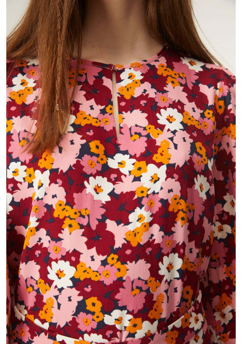 Vintage Floral Long Sleeve Top