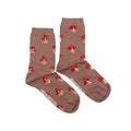 Mushroom Mismatched Socks