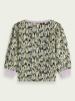 Organic Cotton Jacquard Pullover