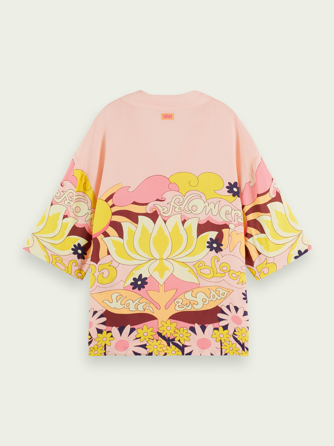 Camp Shirt with Placement Print