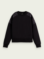 Quilted Relaxed Fit Sweatshirt