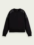 Quilted Relaxed Fit Sweatshirt