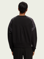 Quilted Relaxed Fit Sweatshirt